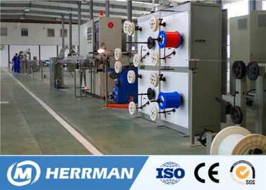 Fiber Optic FTTH Cable Production Line For Premise Cable,  2 - 12 fibers indoor cable,Tight coating line