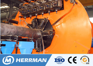Pressure-bearing Steel Bar Interlock Armouring Machine For Marine Flexible Pipeline