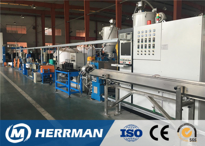 Sheathing Line Fiber Optic Cable Production Line Optical Fiber Wire And