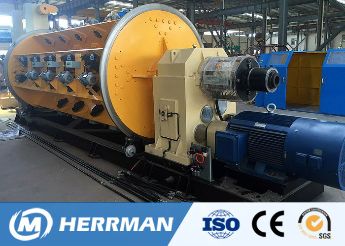 Wire And Cable Machine 1.04.0mm Steel Wire Armouring Machine Rigid