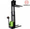 3000mm Walking Type Electric Pallet Stacker , Counterbalance Electric Stacker 24V