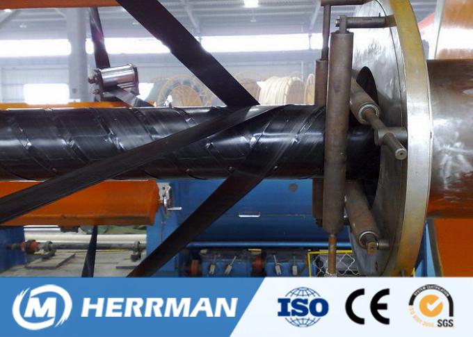 Active Pay Off Type RTP Pipe Making Machine / Steel Taping Machine ...