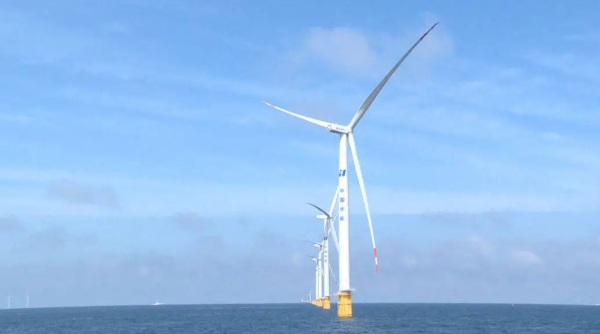 First submarine cable of Haiyang wind power project completed